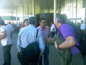 Pitrola en Siderca: nosotros venimos a comprometer la defensa del salario y las jubilaciones a puerta de fábrica»