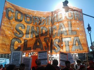 LA COORDINADORA SINDICAL CLASISTA FRENTE AL PARO GENERAL DEL 10 DE ABRIL