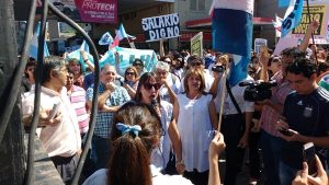 ‘Docentazo’ en Santiago del Estero