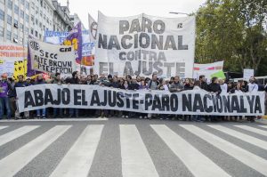 “El paro nacional y el plan de lucha no pueden depender de la ley trucha que aprobó el Senado.”