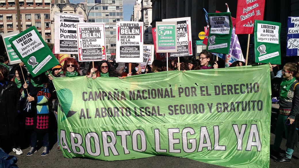 #LibertadParaBelen: movilización en Tribunales