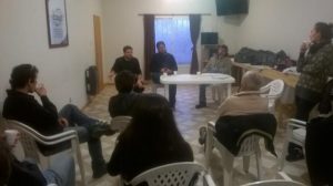El diputado Guillermo Kane, con trabajadores de San Pedro y Baradero
