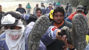 Salta : Exigimos el cese de la represión y el retiro de la policía y la gendarmería de El Tabacal