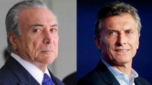 La Izquierda repudiará la visita de Temer en la Cancillería