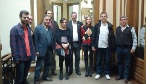 Importante reunión de Diputados del PO – FIT y dirigentes docentes y estudiantiles con el Presidente del CIN