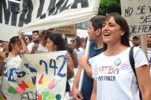 Romina Del Pla saluda el triunfo de la docencia mendocina