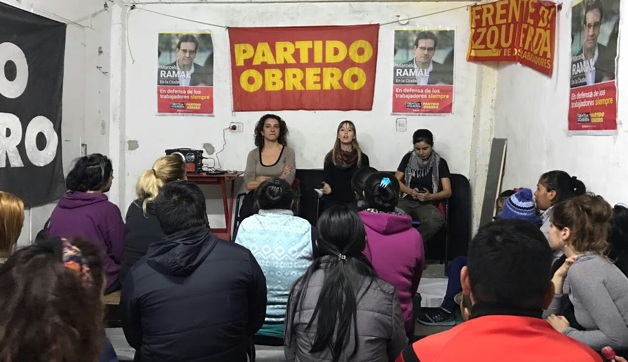 El Frente de Izquierda por los derechos de las mujeres