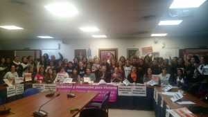 Importante Audiencia Pública por la libertad y absolución de Victoria Aguirre en el Congreso