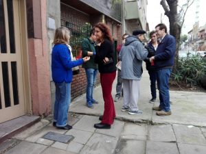 Timbreo contra el ajuste en Parque Patricios