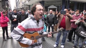 Hoy, rock en Diagonal Norte y Florida