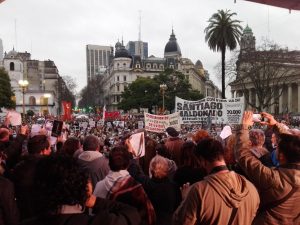 Pitrola: «Bullrich convalida un accionar que llevo a la desaparición de Santiago Maldonado»