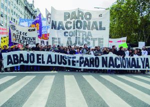 El 22 marchamos en una columna independiente desde la carpa de Pepsico