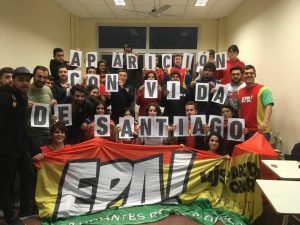 Festival en la Facultad de Psicología UBA a un mes de la desaparición de Santiago Maldonado