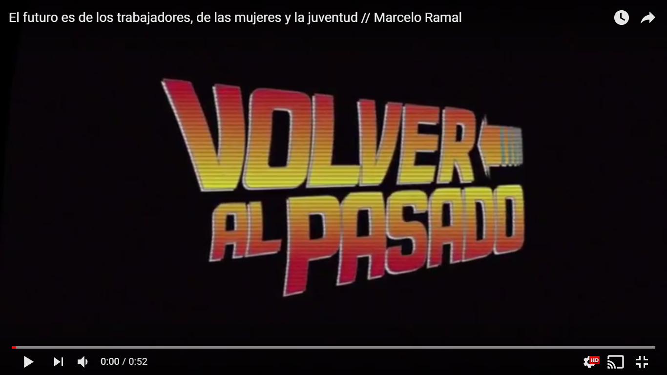 Con un spot, Ramal responde al cruce entre Lousteau y Filmus