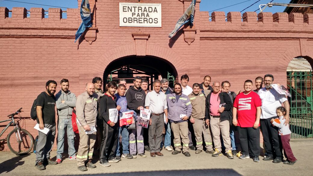 Pitrola en los talleres de Remedios de Escalada