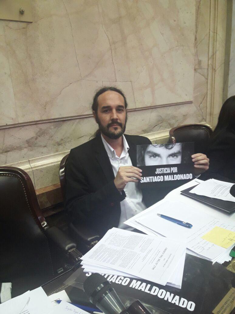 Pablo López: “La movilización le impuso al gobierno la prórroga de los desalojos a los pueblos originarios”