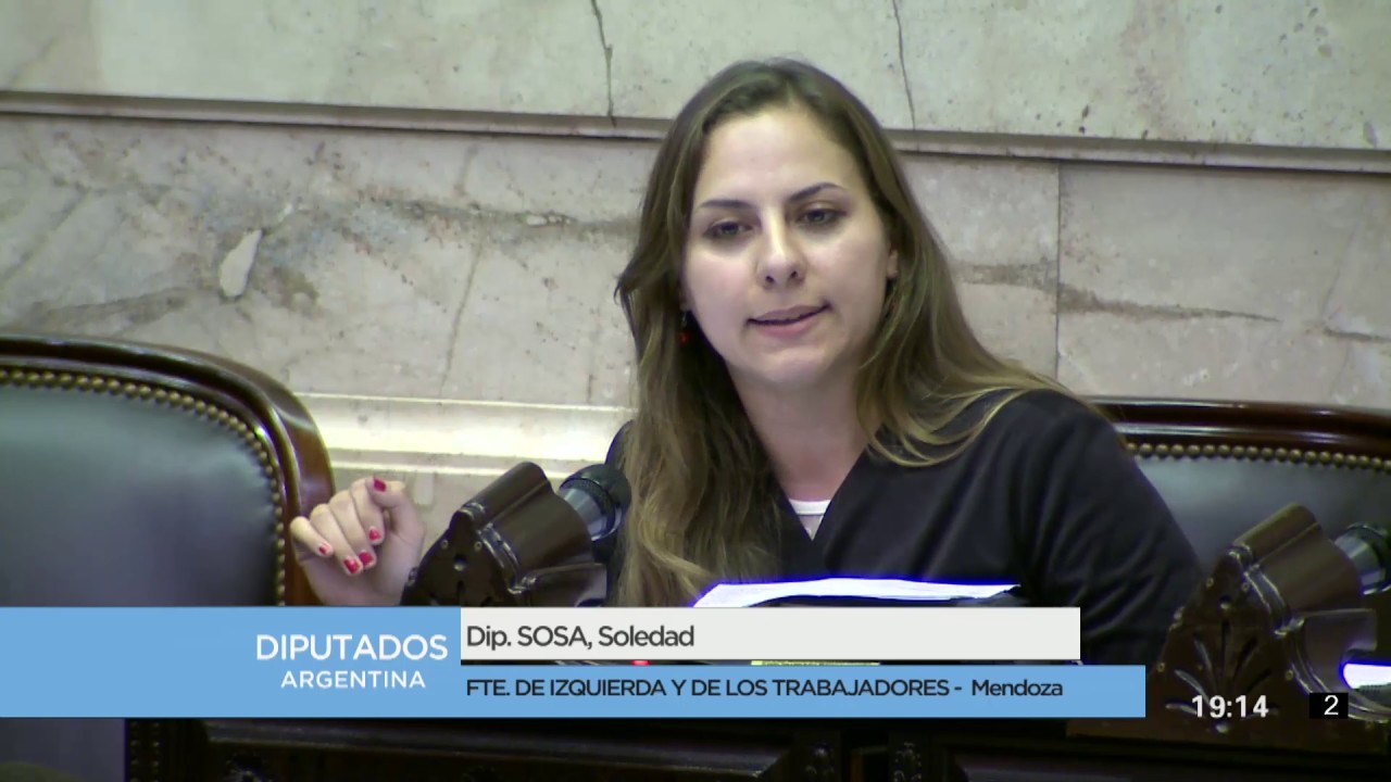 Soledad Sosa: “El ajuste marca la agenda del Congreso, se suspende tratamiento de la ley Brisa”