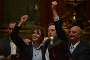 Censuran a la izquierda en la jura de legisladores porteños