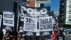 “Vamos por nuevos puestos de trabajo y aumento para los precarizados”