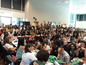 Romina Del Pla: “Hoy presentamos proyecto de ley de la Campaña Nacional por el Derecho al aborto y el 8M nos movilizamos masivamente”
