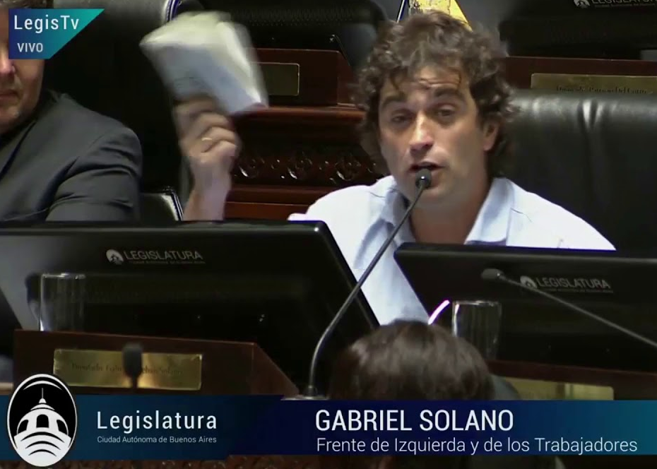 Gabriel Solano: “Los Macri, que se beneficiaron bajo la dictadura, hoy promueven la excarcelación de genocidas y la intervención de las FFAA en la represión interna”