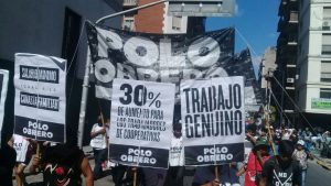 El Polo Obrero anuncia jornada nacional de lucha para el 24 de abril