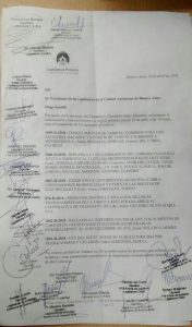 “A iniciativa del Frente de Izquierda se convocó sesión especial el jueves 26 en la Legislatura para debatir el tarifazo”