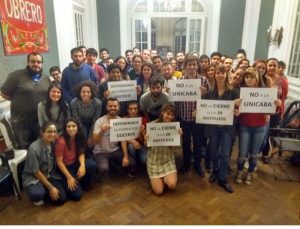 “Autoritario es eliminar de un plumazo los 29 institutos, desconociendo la voluntad de los estudiantes, docentes y autoridades de los terciarios”