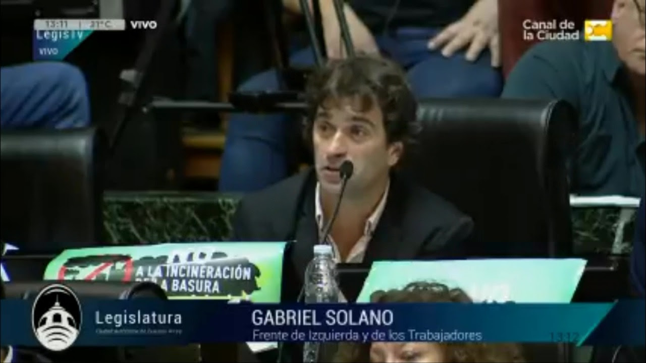 [Tarifas][Veto] Gabriel Solano: “Cacerolazos y copar la Plaza de Mayo contra el veto”