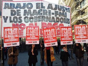 Acto contra el FMI