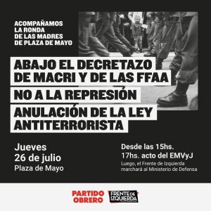 Hoy, movilizamos contra el Decreto 683 y la represión