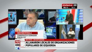 [SantiagoMaldonado]   Pitrola: “Ayer por Benetton, hoy por el FMI. A un año de un crimen de Estado, refuerzan el despliegue represivo de las FF.AA.”