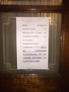 [Tuberculosis] Nuevamente, esta vez en el Juzgado Criminal 23