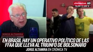 «En Brasil hay un operativo político de las FFAA que lleva al triunfo de Bolsonaro» // Jorge Altamira en Crónica TV