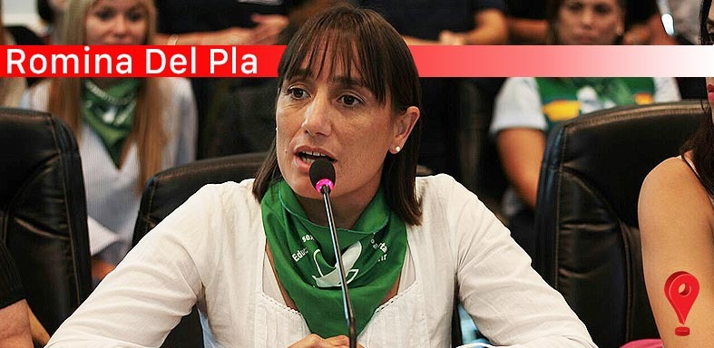 Romina Del Plá: “La llamada ley de barras es un operativo de encubrimiento e impunidad”