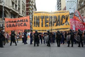 Jueves, movilización por la reincorporación de los despedidos de Interpack