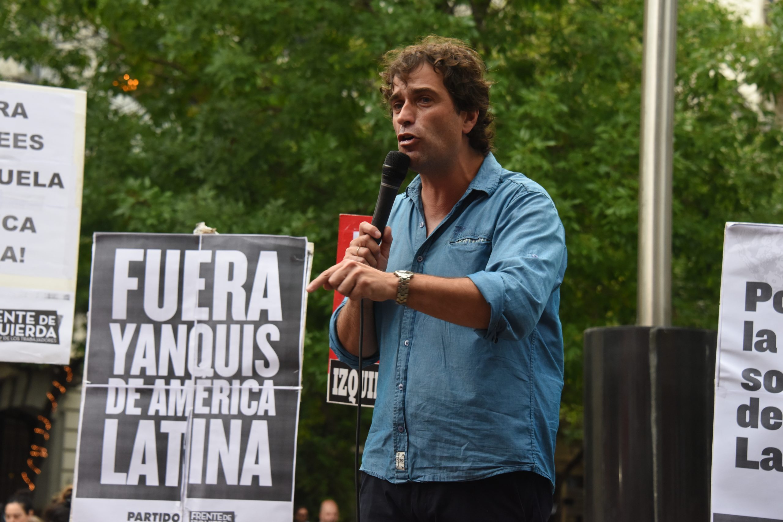[Venezuela] Gabriel Solano: “Los que apoyan la intervención son los que defienden al FMI en Argentina”