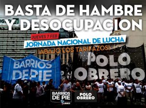 Mañana, jornada nacional de lucha, cortes y movilizaciones en todo el país