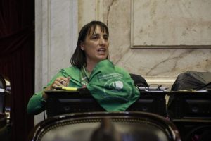 [AbortoNoPunible] Romina Del Plá: “Es inadmisible que se siga violando el derecho de las mujeres por mandato del Opus Dei y el Portal de Belén”.