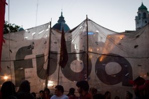 [UBA] Estudiantes y trabajadores se movilizan contra la aprobación del Presupuesto 2019