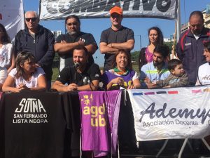 Miércoles, 10h, Obelisco: conferencia de prensa y olla popular