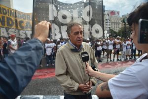 Pitrola: “Pelearemos para que el paro no alimente un recambio electoral con el PJ sino un verdadero paro activo nacional de 36 horas»