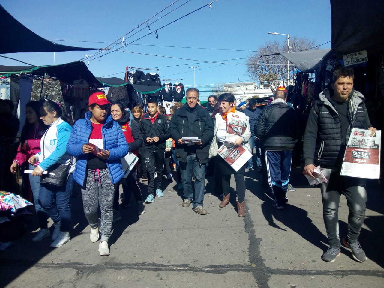 Pitrola desde Villa Dominico, Avellaneda.  “El apoyo de Urquía de Aceitera Gral. Deheza a los Fernández confirma que vienen a devaluar”