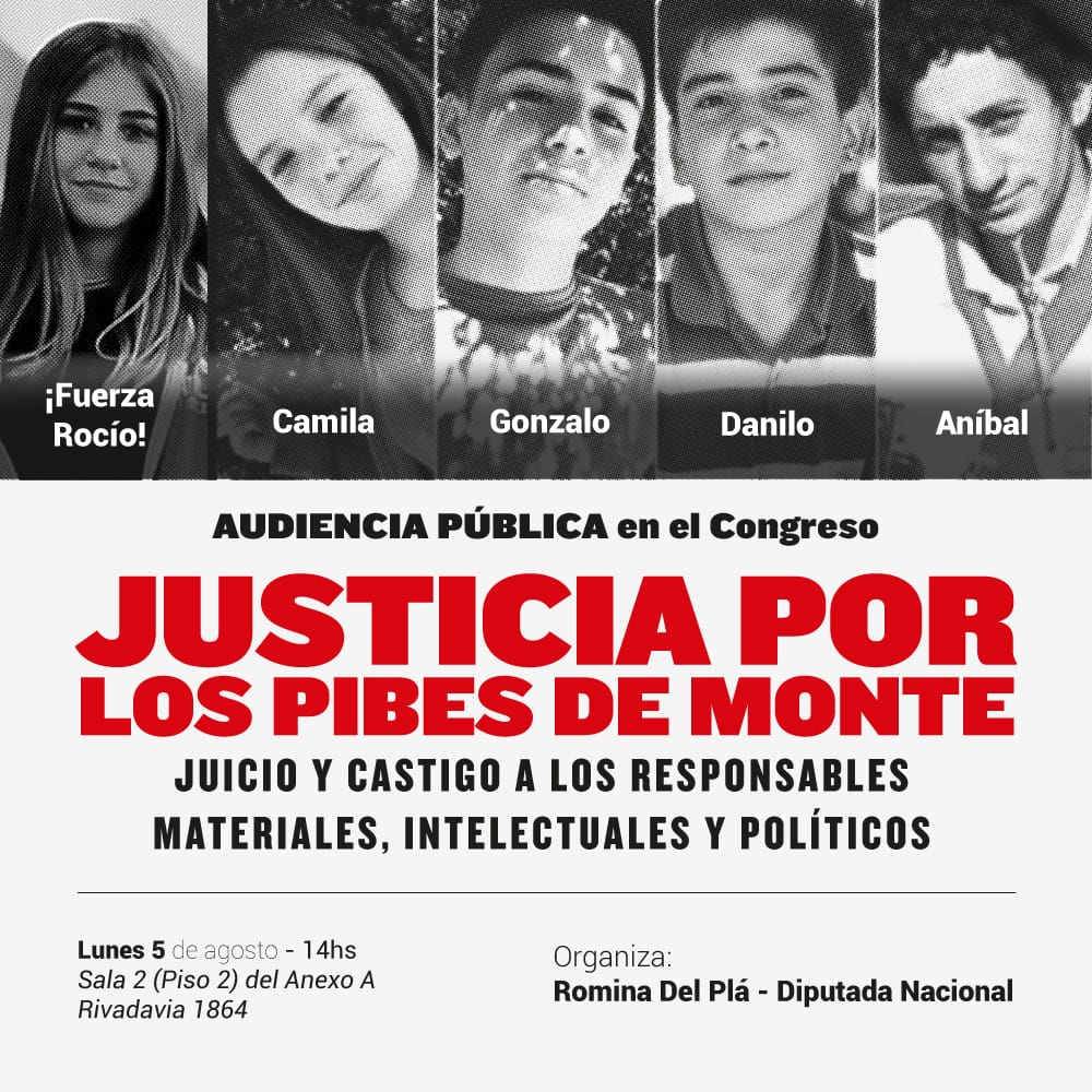 [Tragedia San Miguel del Monte] Audiencia Pública en el Congreso Nacional para pedir justicia