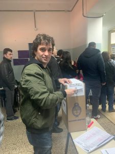 [VotaciónCandidatosFIT] Votó Gabriel Solano