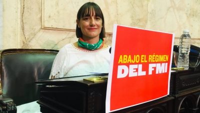 Romina Del Plá: “El Gobierno busca socios para el default”