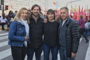 Gran acto del Frente de Izquierda Unidad en 9 de julio