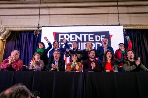 Acreditaciones de prensa para el búnker del Frente de Izquierda-Unidad