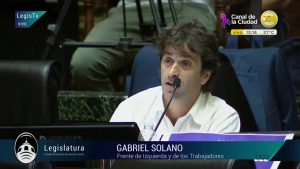 [LegisCABA] Solano: «Una sesión a la medida del capital inmobiliario»
