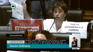 Gabriel Solano: “El presupuesto de Larreta es un dibujo ajustador y represivo”